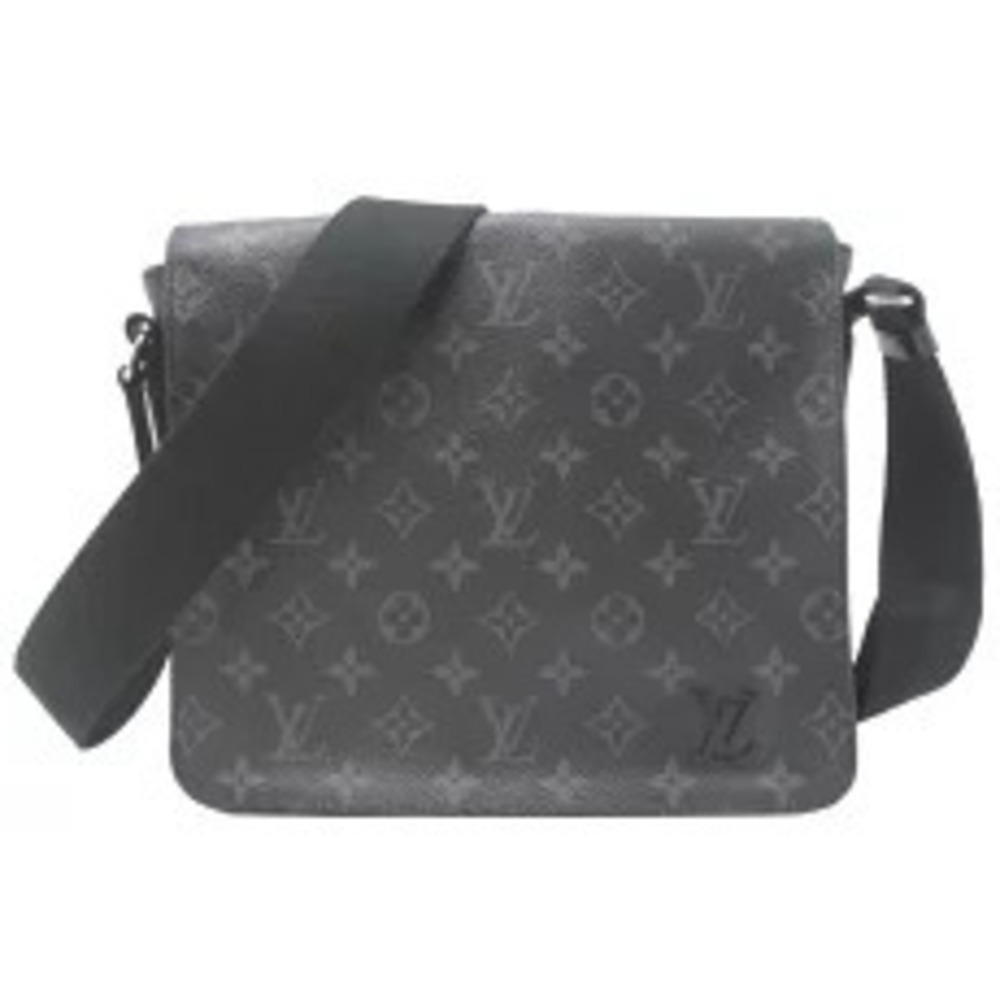 Louis Vuitton District NM Shoulder Bag Monogram Eclipse Black